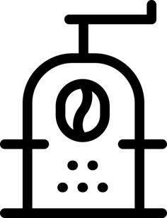 Coffee Mill Digital Sketch Svg Design, Free Vectors File